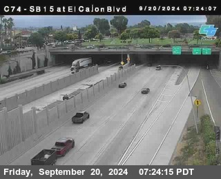 SB 15 at El Cajon Blvd