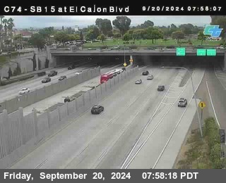 SB 15 at El Cajon Blvd