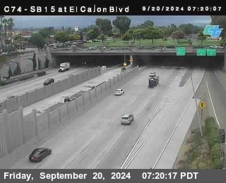 SB 15 at El Cajon Blvd