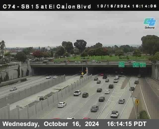 SB 15 at El Cajon Blvd