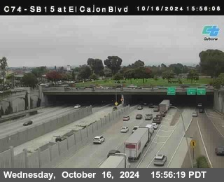 SB 15 at El Cajon Blvd