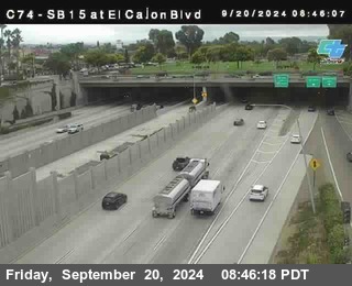 SB 15 at El Cajon Blvd