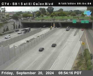 SB 15 at El Cajon Blvd