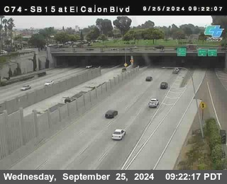 SB 15 at El Cajon Blvd