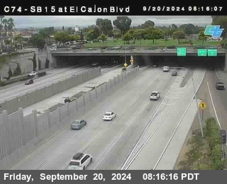 SB 15 at El Cajon Blvd