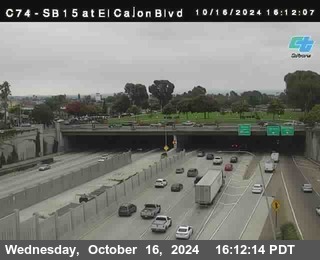 SB 15 at El Cajon Blvd