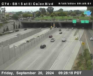 SB 15 at El Cajon Blvd