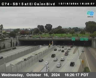 SB 15 at El Cajon Blvd