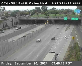 SB 15 at El Cajon Blvd