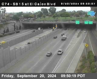 SB 15 at El Cajon Blvd