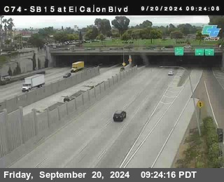 SB 15 at El Cajon Blvd