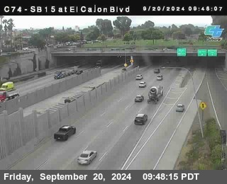 SB 15 at El Cajon Blvd