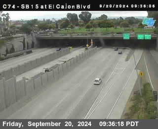 SB 15 at El Cajon Blvd