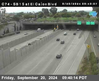 SB 15 at El Cajon Blvd