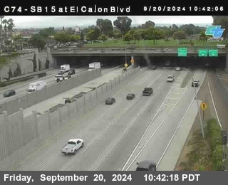 SB 15 at El Cajon Blvd