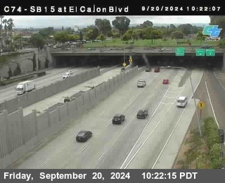 SB 15 at El Cajon Blvd