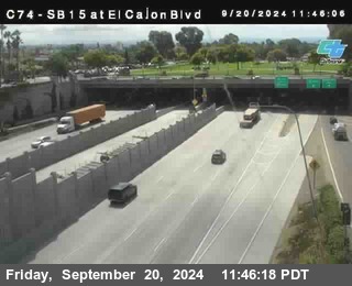 SB 15 at El Cajon Blvd