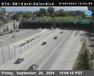 SB 15 at El Cajon Blvd