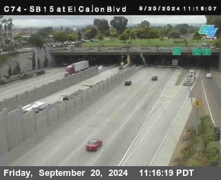 SB 15 at El Cajon Blvd