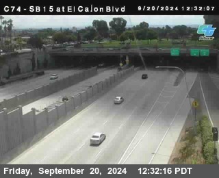 SB 15 at El Cajon Blvd