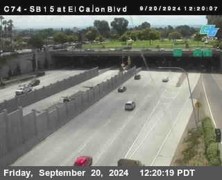 SB 15 at El Cajon Blvd