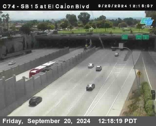 SB 15 at El Cajon Blvd