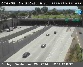 SB 15 at El Cajon Blvd