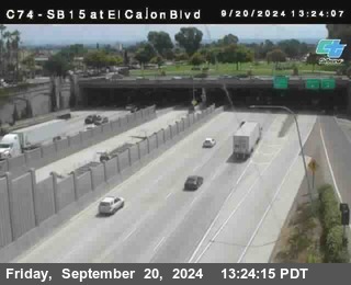 SB 15 at El Cajon Blvd