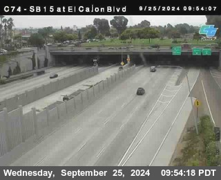 SB 15 at El Cajon Blvd