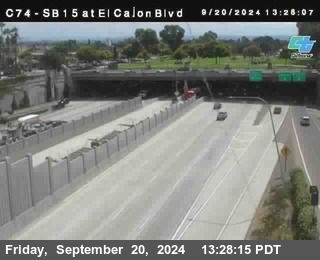 SB 15 at El Cajon Blvd