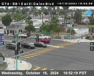 SB 15 at El Cajon Blvd