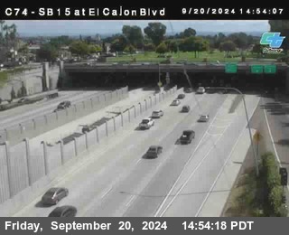 SB 15 at El Cajon Blvd