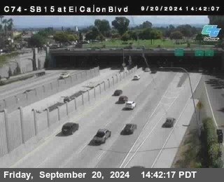 SB 15 at El Cajon Blvd