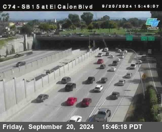 SB 15 at El Cajon Blvd