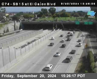 SB 15 at El Cajon Blvd