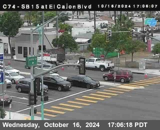 SB 15 at El Cajon Blvd