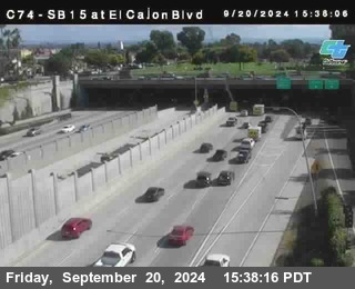 SB 15 at El Cajon Blvd