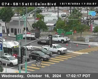 SB 15 at El Cajon Blvd