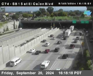 SB 15 at El Cajon Blvd