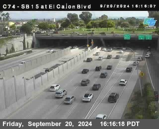 SB 15 at El Cajon Blvd