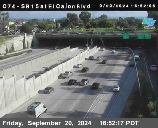 SB 15 at El Cajon Blvd