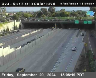 SB 15 at El Cajon Blvd