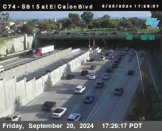 SB 15 at El Cajon Blvd