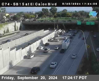 SB 15 at El Cajon Blvd