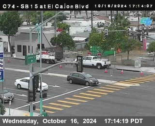 SB 15 at El Cajon Blvd