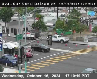 SB 15 at El Cajon Blvd