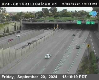 SB 15 at El Cajon Blvd