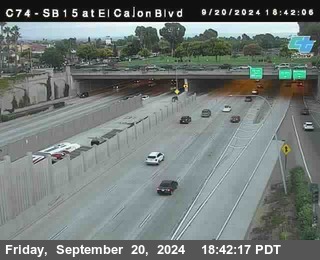 SB 15 at El Cajon Blvd