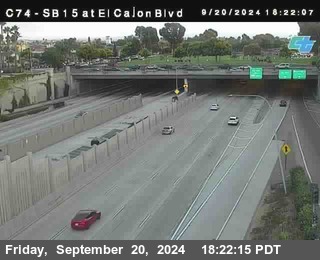 SB 15 at El Cajon Blvd