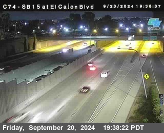 SB 15 at El Cajon Blvd